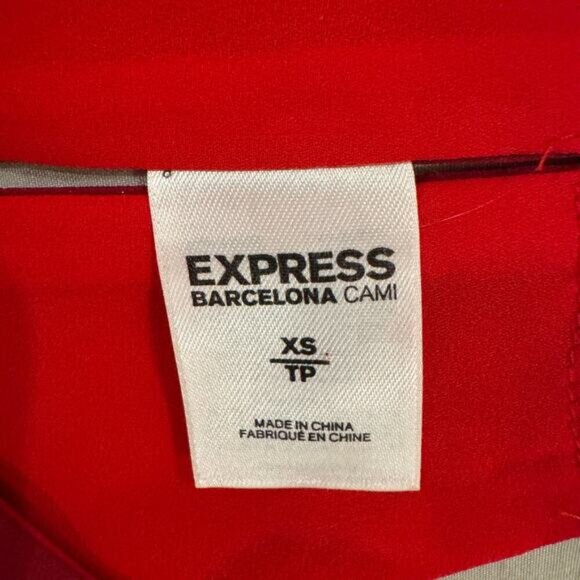 Express Barcelona Cami in Red Size XS - Picture 5 of 6